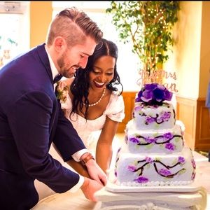 Miniature Dummy Wedding Cakes & Pedestal Column Stand & Cake Stands